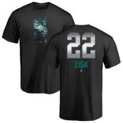 Richie Zisk Seattle Mariners Midnight Mascot T-Shirt - Black