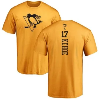 Rick Kehoe Pittsburgh Penguins One Color Backer T-Shirt - Gold