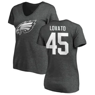 Rick Lovato Women's Philadelphia Eagles One Color T-Shirt - Ash