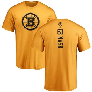 Rick Nash Boston Bruins One Color Backer T-Shirt - Gold