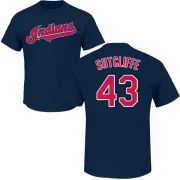 Rick Sutcliffe Cleveland Indians Name & Number T-Shirt - Navy