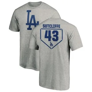 Rick Sutcliffe Los Angeles Dodgers RBI T-Shirt - Heathered Gray