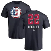 Rick Tocchet Boston Bruins Name and Number Banner Wave T-Shirt - Navy