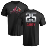 Rico Carty Atlanta Braves Midnight Mascot T-Shirt - Black