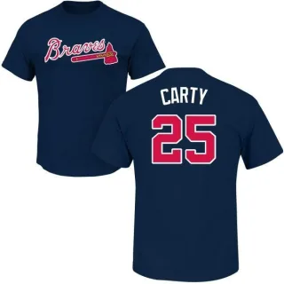 Rico Carty Atlanta Braves Name & Number T-Shirt - Navy