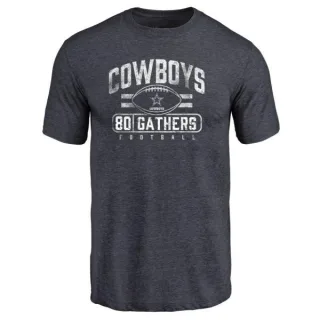 Rico Gathers Dallas Cowboys Flanker Tri-Blend T-Shirt - Navy