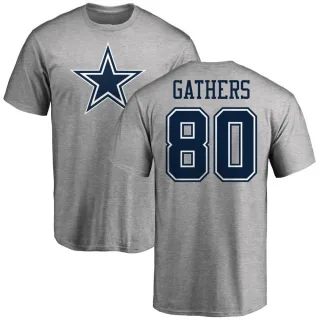 Rico Gathers Dallas Cowboys Name & Number Logo T-Shirt - Ash