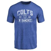 Rigoberto Sanchez Indianapolis Colts Flanker Tri-Blend T-Shirt - Royal