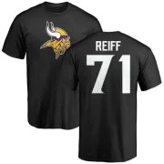 Riley Reiff Minnesota Vikings Name & Number Logo T-Shirt - Black