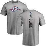 Rob Blake Colorado Avalanche Backer T-Shirt - Ash