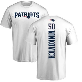 Rob Ninkovich New England Patriots Backer T-Shirt - White