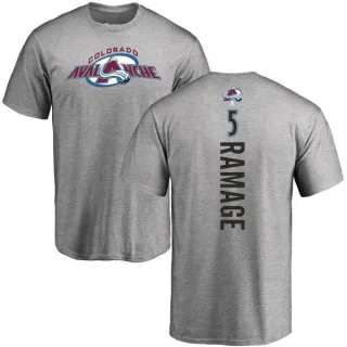 Rob Ramage Colorado Avalanche Backer T-Shirt - Ash