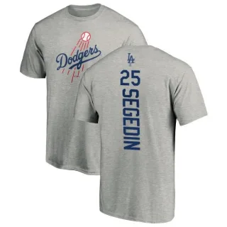 Rob Segedin Los Angeles Dodgers Backer T-Shirt - Ash