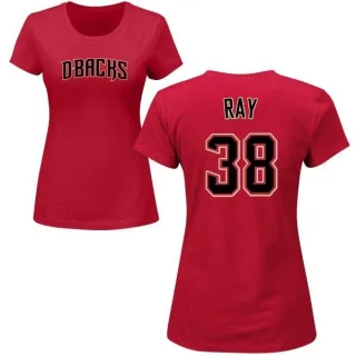 Robbie Ray Women's Arizona Diamondbacks Name & Number T-Shirt - Crimson