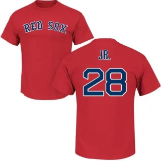 Robbie Ross Jr. Boston Red Sox Name & Number T-Shirt - Scarlet