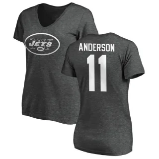 Robby Anderson Women's New York Jets One Color T-Shirt - Ash