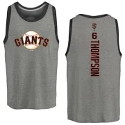 Robby Thompson San Francisco Giants Backer Tri-Blend Tank - Heathered Gray