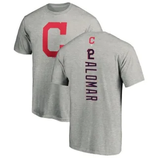 Roberto Alomar Cleveland Indians Backer T-Shirt - Ash