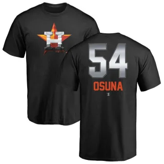 Roberto Osuna Houston Astros Midnight Mascot T-Shirt - Black