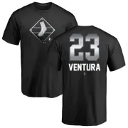 Robin Ventura Chicago White Sox Midnight Mascot T-Shirt - Black