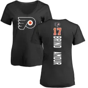 Rod Brind'amour Women's Philadelphia Flyers Backer T-Shirt - Black