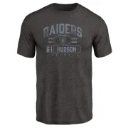 Rodney Hudson Oakland Raiders Flanker Tri-Blend T-Shirt - Black