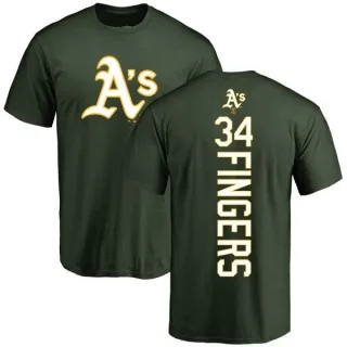 Rollie Fingers Oakland Athletics Backer T-Shirt - Green