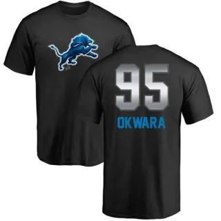 Romeo Okwara Detroit Lions Midnight Mascot T-Shirt - Black