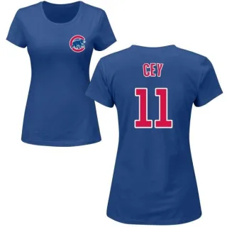 Ron Cey Women's Chicago Cubs Name & Number T-Shirt - Royal