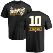 Ron Francis Pittsburgh Penguins 2017 Stanley Cup Champions Extra T-Shirt
 - Black