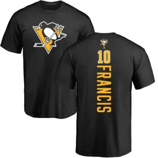 Ron Francis Pittsburgh Penguins Backer T-Shirt - Black