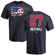 Ron Hextall Philadelphia Flyers Name and Number Banner Wave T-Shirt - Navy