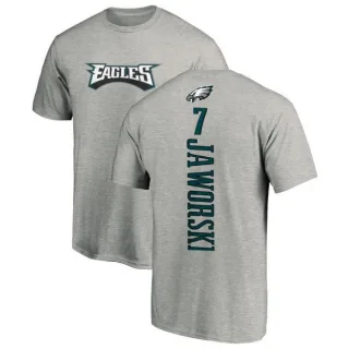 Ron Jaworski Philadelphia Eagles Backer T-Shirt - Ash