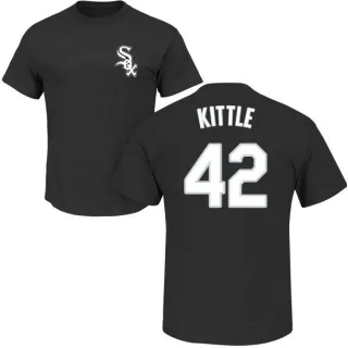 Ron Kittle Chicago White Sox Name & Number T-Shirt - Black