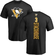 Ron Stackhouse Pittsburgh Penguins Backer T-Shirt - Black