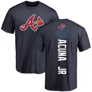 Ronald Acuna Atlanta Braves Backer T-Shirt - Navy