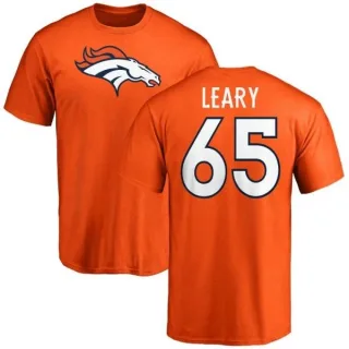 Ronald Leary Denver Broncos Name & Number Logo T-Shirt - Orange