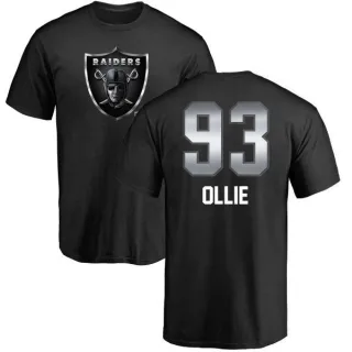 Ronald Ollie Oakland Raiders Midnight Mascot T-Shirt - Black