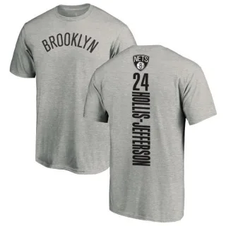 Rondae Hollis-Jefferson Brooklyn Nets Ash Backer T-Shirt