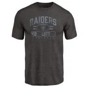 Ronnie Lott Oakland Raiders Flanker Tri-Blend T-Shirt - Black