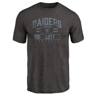 Ronnie Lott Oakland Raiders Flanker Tri-Blend T-Shirt - Black