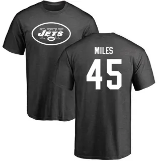 Rontez Miles New York Jets One Color T-Shirt - Ash