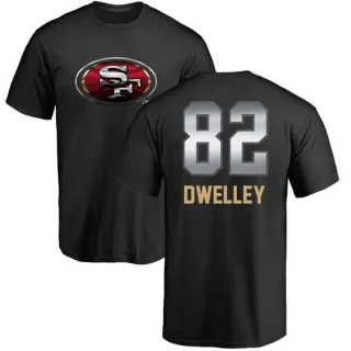 Ross Dwelley San Francisco 49ers Midnight Mascot T-Shirt - Black