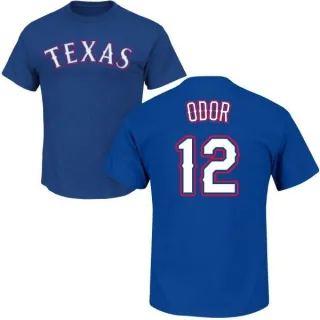 Rougned Odor Texas Rangers Name & Number T-Shirt - Royal