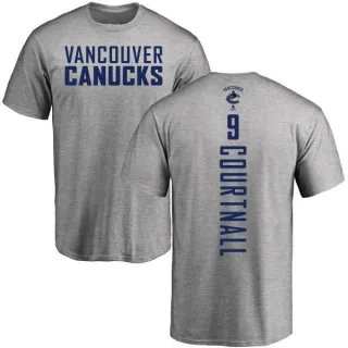 Russ Courtnall Vancouver Canucks Backer T-Shirt - Ash