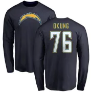 Russell Okung Los Angeles Chargers Name & Number T-Shirt - Navy -