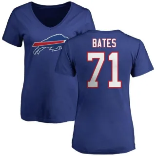 Ryan Bates Women's Buffalo Bills Name & Number Logo Slim Fit T-Shirt - Royal