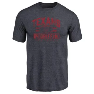 Ryan Griffin Houston Texans Flanker Tri-Blend T-Shirt - Navy