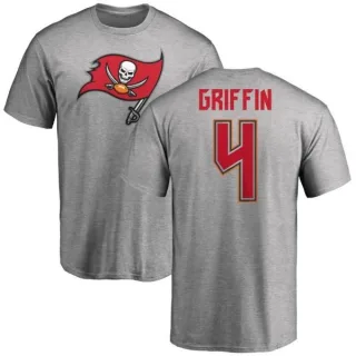 Ryan Griffin Tampa Bay Buccaneers Name & Number Logo T-Shirt - Ash