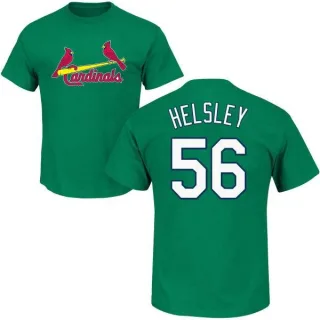 Ryan Helsley St. Louis Cardinals St. Patrick's Day Name & Number T-Shirt - Green